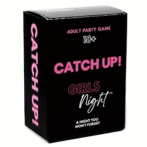 Gioco di carte per la serata tra ragazze, gioco di carte per recuperare! Gioco di carte per gite tra ragazze, gioco per amiche, gioco per feste, gioco per pigiama party, brunch tra ragazze, damigelle d'onore, addio al nubilato!