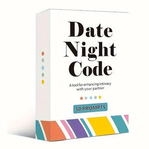 Juego de cartas para una cita nocturna en pareja / Profundiza tu vínculo / Conversaciones significativas, regalo perfecto / Tarjetas de relación /