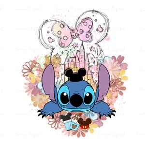 Stitch Mickey Ears Png, Stitch Png, Stitch Png File, Mouse Ear Png File, High Quality, Fast Download, Lilo And Stitch Png File, Stitch