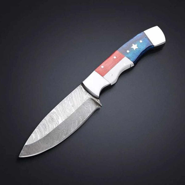 American Flag Knife Handle Etsy