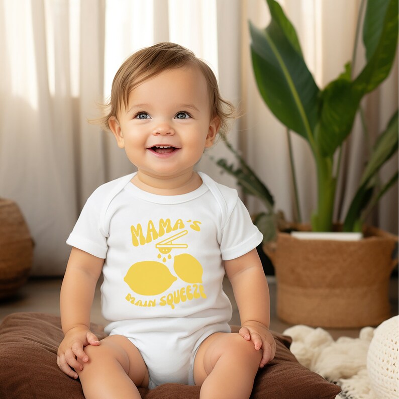 Mama's Main Squeeze Baby Hospital Outfit, Spring Baby Shower Gift