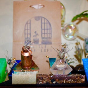 Handmade Air Plant Holder - Mini Indoor Plant Decor