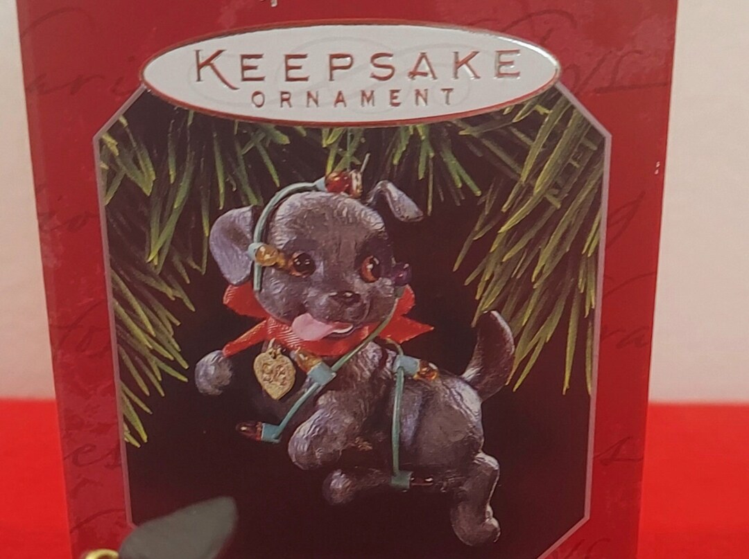 Hallmark Puppy Love Keepsake Ornament 1998 Etsy