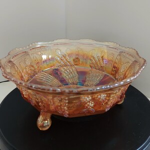 Fenton Butterfly Carnival Glass - Etsy