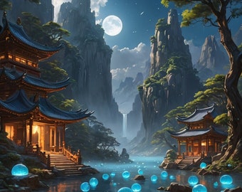Casa del Lago Japonés, Morada Astral, Energía Espiritual, Lugar de Descanso de Guías Espirituales, Don Espiritual, Personal y Privado, Descarga Digital