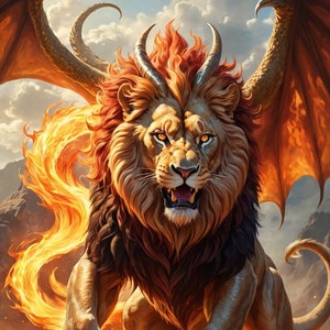 Chimera Spirit Guide, Witch Familiar, Transformation, Rare Spirit, Companion Spirit, Distance Binding, Exclusive Digital Download