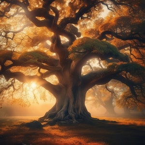 Oak Grove Astral Abode, Metaphysical Home, Spirit Energy, Resting Place, Spiritual Gift, Personal and Private, Digital Download