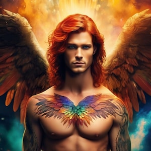 Rainbow Angel Spirit Protector, Pride, Guide, Shield, Love, Spirit Keeper, Distance Binding, Exclusive Digital Download
