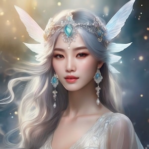 Faerie Princess Spirit, Fairy Companion, Fae Fairy Faerie, Spirit Keeper, Distance Binding, Exclusive Digital Download