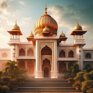 Royal Indian Palace, Astral Abode, Metaphysical Home, Spirit Energy, Resting Place, Spiritual Gift, Personal and Private, Digital Download