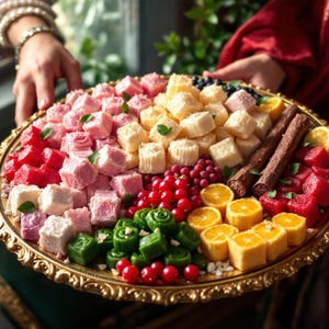 Lokum, turkisk glädje himmelsk gåva, metafysisk välsignelse, distansbindning, andlig gåva, personlig och privat, digital nedladdning