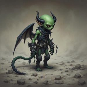Imp Spirit, Dark Guardian, Familiar Companion, Demon Daemon Apparition, Spirit Keeper, Distance Binding, Exclusive Digital Download
