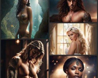 NSFW Custom Spirit Guide Art, Create New Art of Your Spirits, Image Generation, Spirit Guide Images, AI Digital Artwork, Digital Download