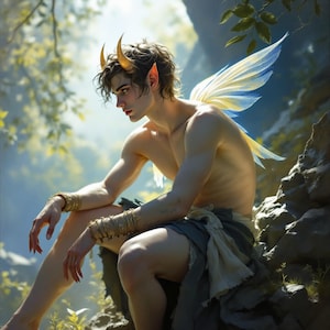Sprite Air Spirit, Fairy Companion, Fae Fairy Faerie, Spirit Keeper, Distance Binding, Exclusive Digital Download