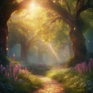 Dryad Glade, Astral Abode, Metaphysical Home, Spirit Energy, Spirit Resting Place, Spiritual Gift, Personal and Private, Digital Download