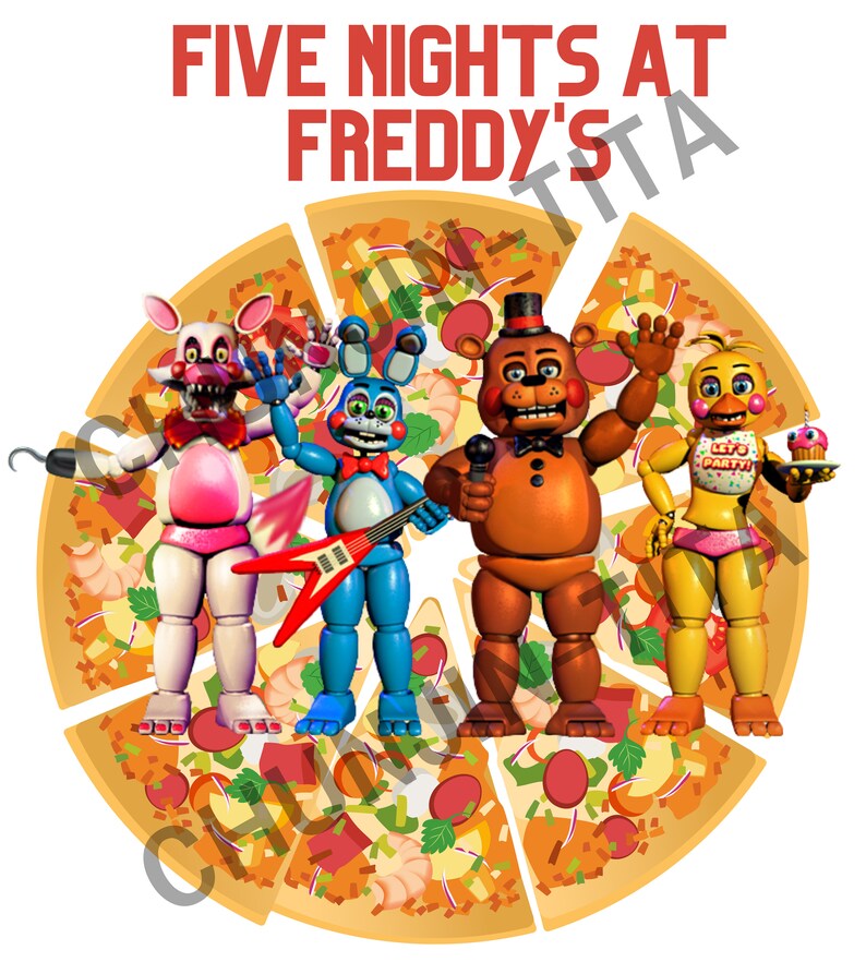 1 Pc X PNG, Freddy Fazbear