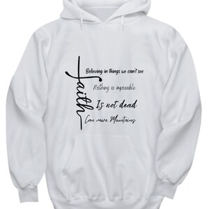 Faith hoodie
