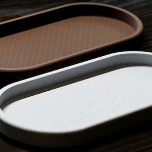 8x4 Oval Tray, for Jewelry, Accesories, Storage, Decorative, Multiple Uses