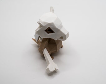 Low Poly Skull Helmet Monster Mechanical Switch Fidget Toy | Gift For Him, Gift For Her, Birthday Gift