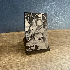 Die nostalgische Reise eines Elfen, Pop-Up-Brieftasche, Laser graviert, mehrere Brieftaschen-Stile, mehrere Farboptionen, Geschenk für sie, Otaku-Accessoire
