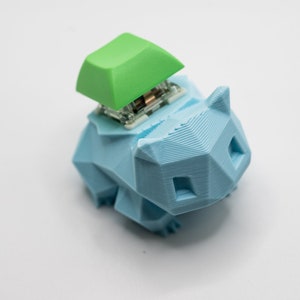 Low Poly Bulbasaur Mechanical Switch Fidget Toy | Stim Toy, Stress Relief, ADHD, ASMR