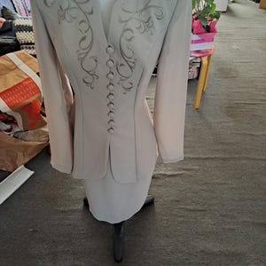Formal or Mother of the Bride top and skirt suit