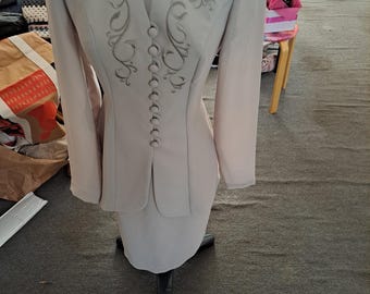 Formal or Mother of the Bride top and skirt suit