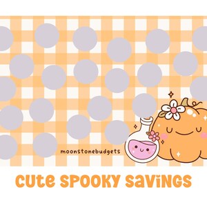 Low Amount Scratch Off Savings Challenge - Cute Spooky Halloween Savings Challenge