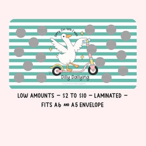 Savings Challenge | Low Amount Scratch Off Savings Challenge