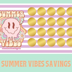 Summer Vibes Savings Challenge | Low Amount Savings Challenge | Mystery Scratch Off Savings