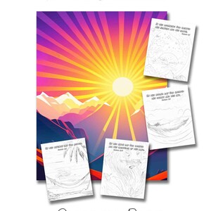 In the Beginning - Bible Verses Coloring Book