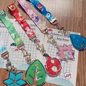 Cordones de Pokémon para pulseras con dijes