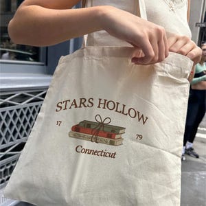 Sternen Hallow Tragetasche | Mädchen Herbst Canvas Tasche