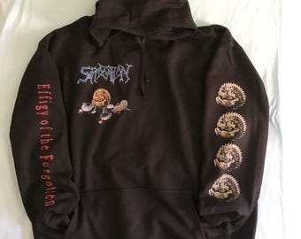 Kvävningshoodie Death metal Entombed Dismember Immolation Morbid ängel