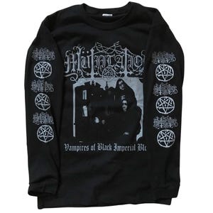 Mütiilatilation long sleeve L shirt Mayhem Von Havojeh Leviathan Abruptum Sigh