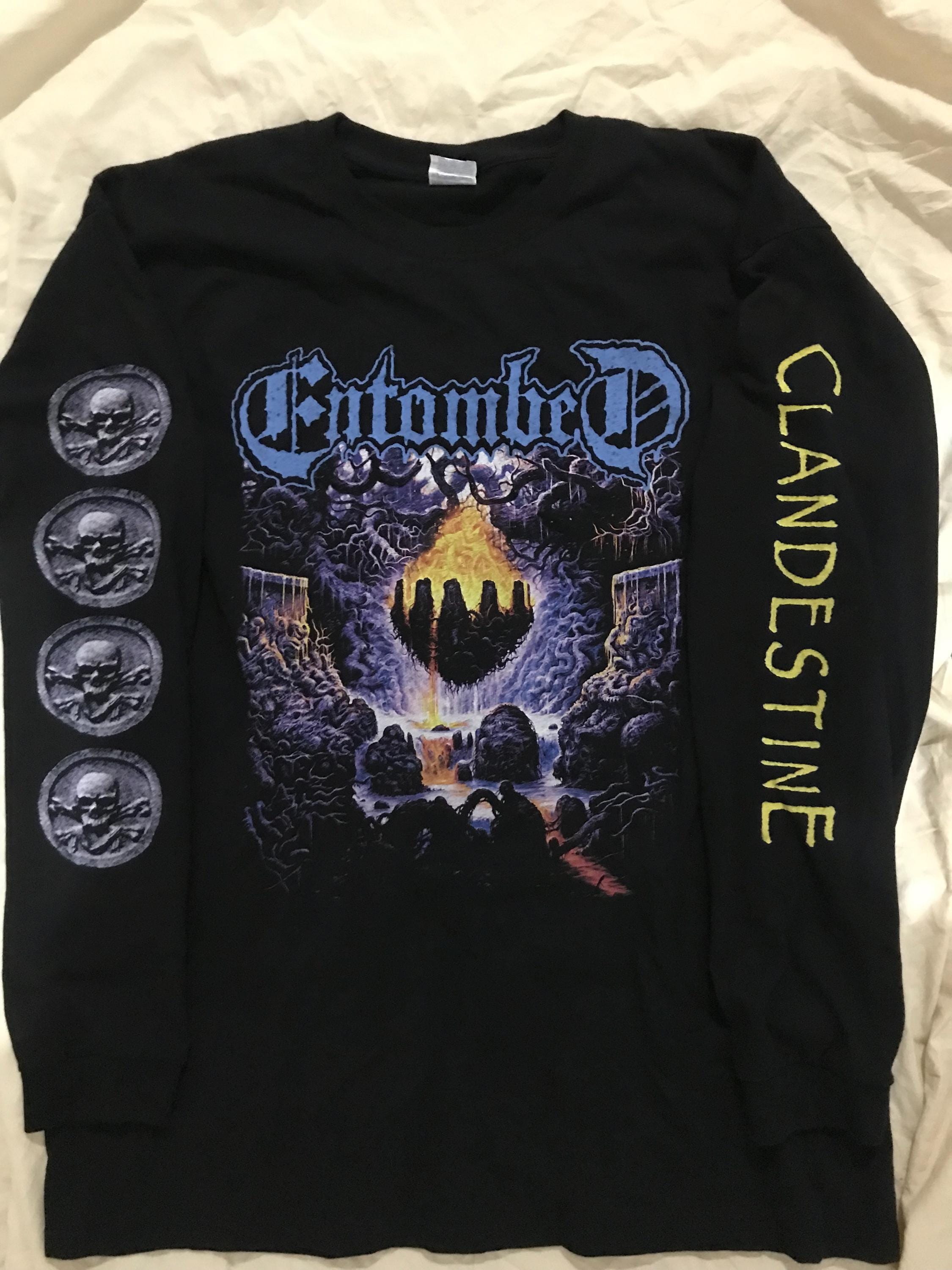 Entombed Clandestine T Shirt - Etsy