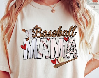 Shirt honkbal, moeder shirt sport, trendy moedershirt, cadeaus voor moeder, Moederdagcadeau, honkbalcadeaus, shirt mama leven, shirt honkbal, honkbalshirt