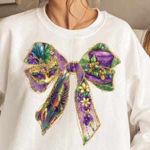 Niedliches Karneval Shirt, Karneval Frauen Shirt, Karneval Sweatshirt, Kokette Karneval Festival Shirt, Karneval Feier Bogen Geschenk