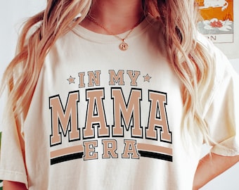 T-shirt In My Mama Era, shirt mama tijdperk, shirt mama, cadeau voor moeder, shirt grappige moeder, shirt retro concert, shirt nieuwe moeder, cadeau nieuwe moeder, shirt nieuwe moeder, shirt mama