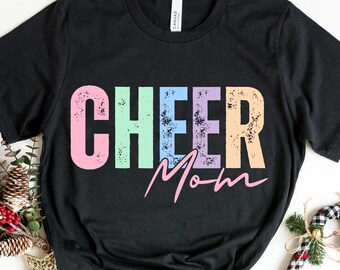 Cheer Mama Sweatshirt, Mama T-shirt, Retro Boho Mama Shirt, Gift for Mom, Baby Shower Gift, Gifts for Mom, Mother's Day Shirt, New Mom Shirt