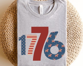 Camisa 1776, 1776 Camisa América del 4 de julio, Camiseta del 4 de julio, Sudadera del 4 de julio, Camisa del 4 de julio, Camisa Mérica, Camisa América