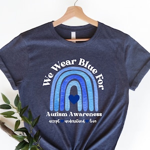 Autism Awareness Shirt, In April We Wear Blue Shirt, In April We Wear Blue Shirt,Autism Shirt, Infinity Autism, Autism Matching Group Shirts