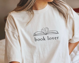 Buch-Liebhaber-T-Shirt, Bücherwurm-Sweatshirt, süsses Lehrer-Bücher-Liebhaber-Sweatshirt, Lehrer-Sweatshirt, Bücherwurm-Shirt, Buch-Liebhaber-Geschenk, Buch-Hemd