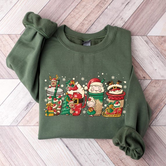 Jingle All the Way Sweatshirt, Merry Christmas Sweatshirt