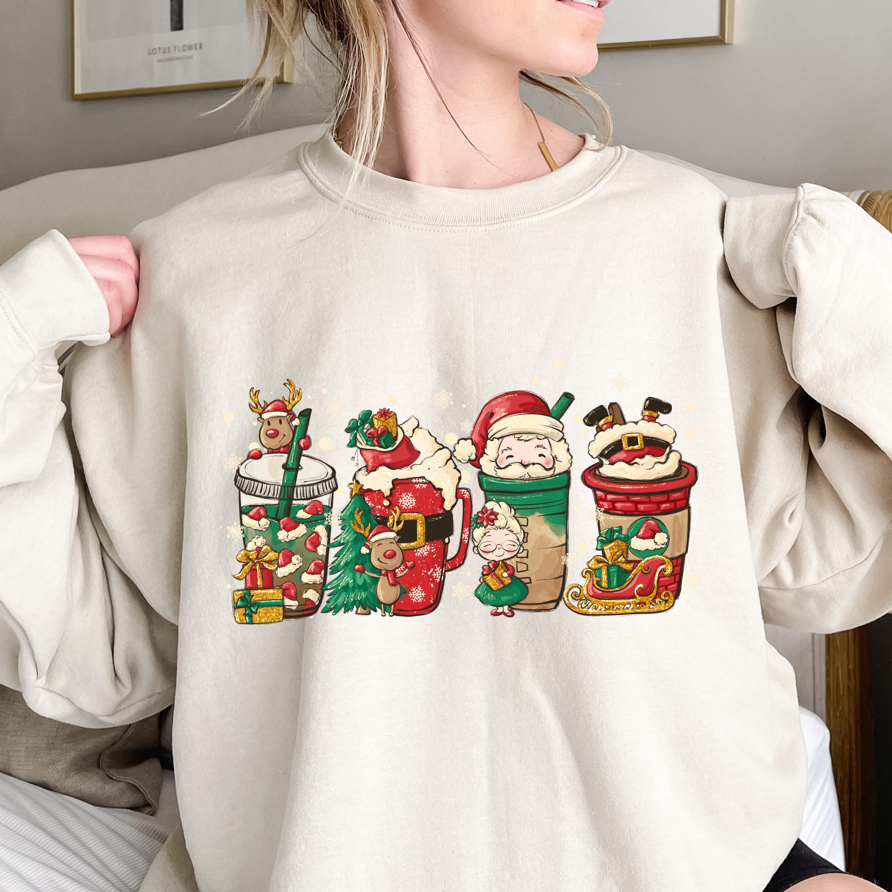 Jingle All the Way Sweatshirt, Merry Christmas Sweatshirt