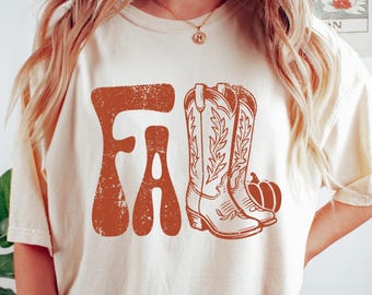 Retro Fall Sweatshirt, Cowboy Season Hoodie, Women Fall Sweater, Pumpkin Season Gift, Cozy Fall Sweatshirt, Fall Vibes, Cowboy Mom Shirt