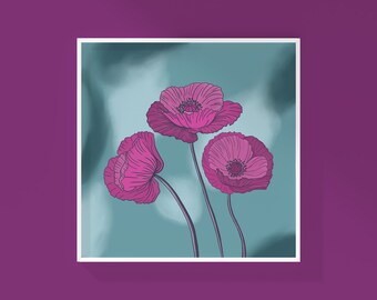 Poppies 2 Print