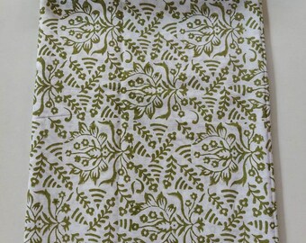 Beautiful Hand Block Printed Fabric, Cotton Fabric, Indian Fabric, fabric by yard, Block Printed Cotton womens clothing Dress Material