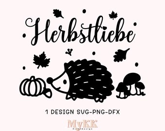 Plotter File Svg, Herbstliebe Svg, Herbst Svg, Hallo Herbst Plotterdatei, Herbstliebe Svg, Herbst Sprüche Plotter Svg, German Autumn Plotter