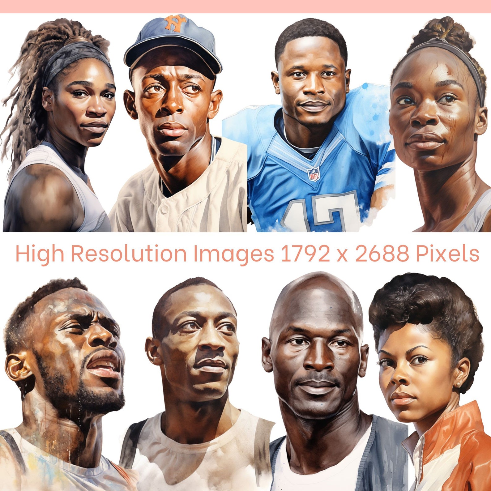 Black history month athletes famous black athletes clipart african
